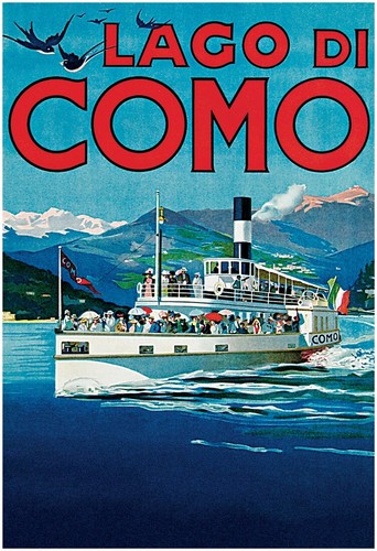 Poster lago como - poster,