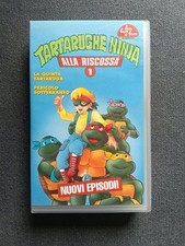 Vhs Tartarughe ninja alla