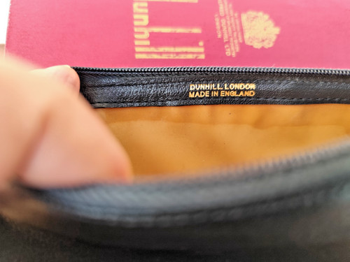 80 dunhill leather - '70-'80,