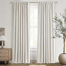 Cortinas lino beige blackout
