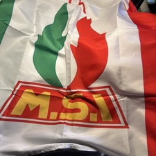 Movimento Sociale Italiano-MSI Bandiera  Poliestere Italia 90x150cm