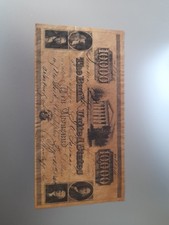 CAMBIALE  10.000 DOLLARI