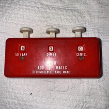 Contatore supermercato supermercato vintage Super Add-A-Matic anni '60 - calcolatrice