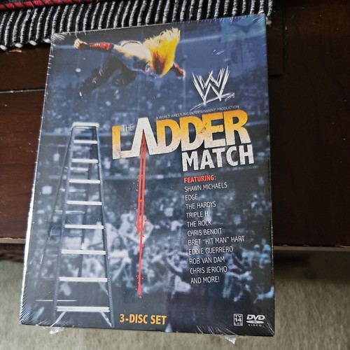 Sealed wwe ladder - ladder, dvd