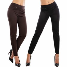 Pantaloni donna eleganti sigaretta classici invernali curvy TOOCOOL VI-2030