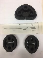 3 PZ SUPPORTI MARMITTA CENTRALE E TERMINALE FIAT PANDA 169 1.2 1.4 GPL DAL 2003