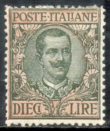 Italia 1910 effigie - italia,