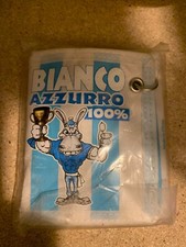 Portafoglio bianco azzuro 100%