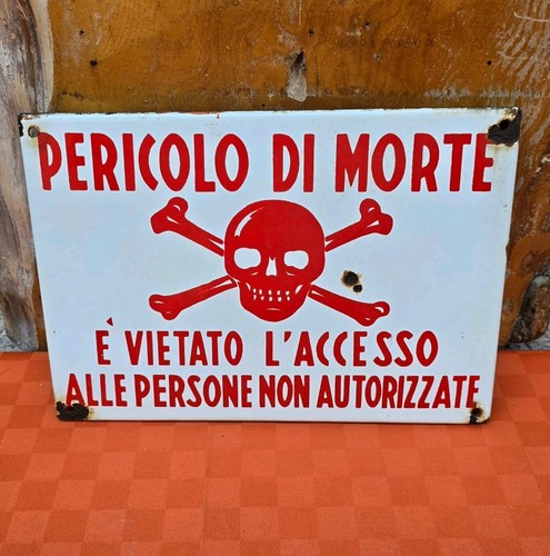 Insegna tabella smaltata - insegna,