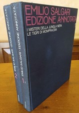 Emilio Salgari - Edizione Annotata 2Vol. MONDADORI Edit. 848 Pag. Anno 1972