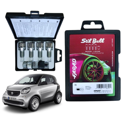 Kit bulloni farad antifurto - bulloni,