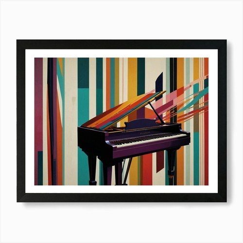 Stampa artistica pianoforte - , a