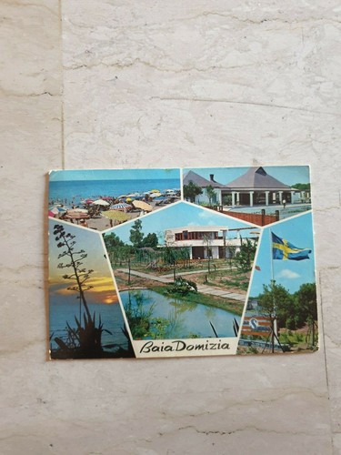 Cartolina baia domizia marina - cartolina,