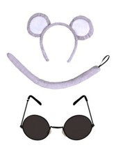 Orecchie, coda e occhiali neri