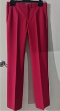 Pantaloni svasati Zara fucsia