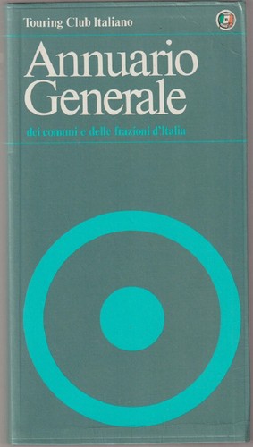 Libro annuario generale - generale, dei