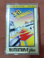 Gioco SPECTRUM 3D PINBALL Cassetta Retrogame Vtg Retrocomputer PC SINCLAIR ZX !