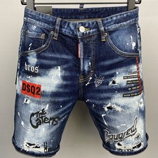Jeans uomo denim - corto, slim