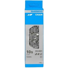 Shimano CN-4601 Tiagra, Catena Ciclo 116 Maglie Unisex Adulto, Argento, 10V