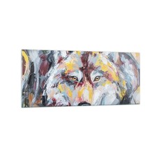 Quadro su Vetro 120x50cm Olio