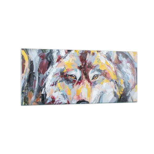 Quadro vetro 120x50cm olio - su,