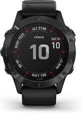 Garmin Fenix 6X Pro 51mm Nero