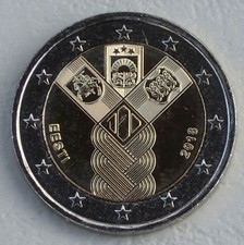 Euro commemorativi estonia - euro,