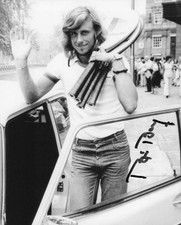 Foto firmata a mano Bjorn Borg