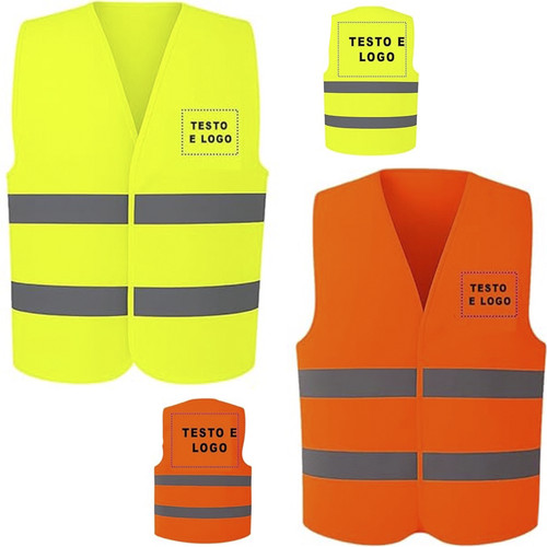 Gilet alta visibilità - alta,