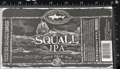 Etichetta ipa squall testa - squall,