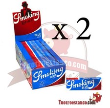 Cartine Smoking Blu Corte