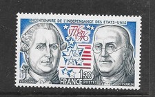 FRANCIA 1976 1f20 Bicentenario