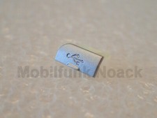 Originale Nokia 6600i Slide USB Plug | Cover | Cover Argento 9904079 NUOVO