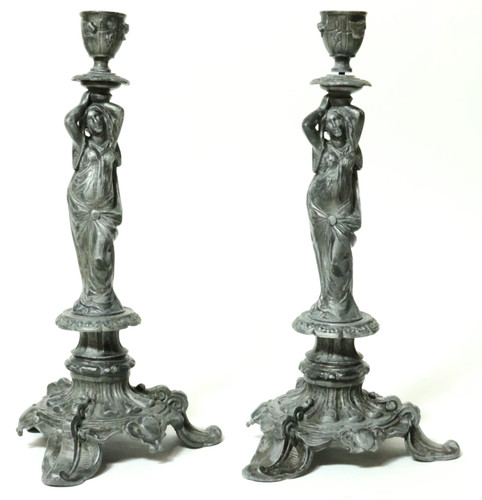 Vecchi candelabri figure - candelabri,