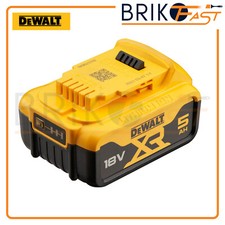 BATTERIA DEWALT DCB184  18 VOLT 5.0 AH XR IONI DI LITIO ORIGINALE DEWALT