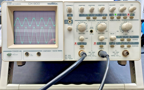Metrix 800 oscilloscope 2 - ox,