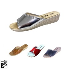 Patrizia 177 Sandali Scalzati Donna Sottopiede in Vera Pelle