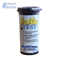 TEST ANALISI 10 STRISCE PER IL CONTROLLO DEL SALE IN PISCINA CON CLORATORE SALE