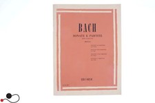SPARTITO RICORDI BACH SONATE E