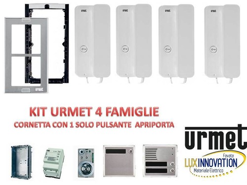 Citofono urmet famiglie kit - 4,
