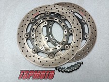DISCHI FRENO ANTERIORI FRONT BRAKE DISCS YAMAHA YZF R1 02-03 N507E