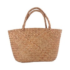 Borsa casual in paglia vimini