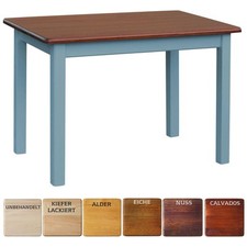 Tavolo da pranzo blu tavolo da