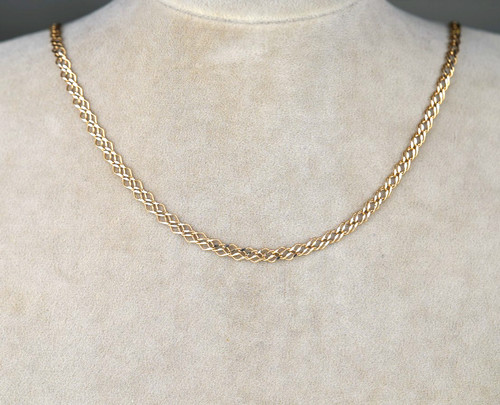 Collana doppio rombo taglio - collana, rombo"