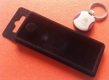 Portachiavi in metallo con inserto in legno per CITROEN 