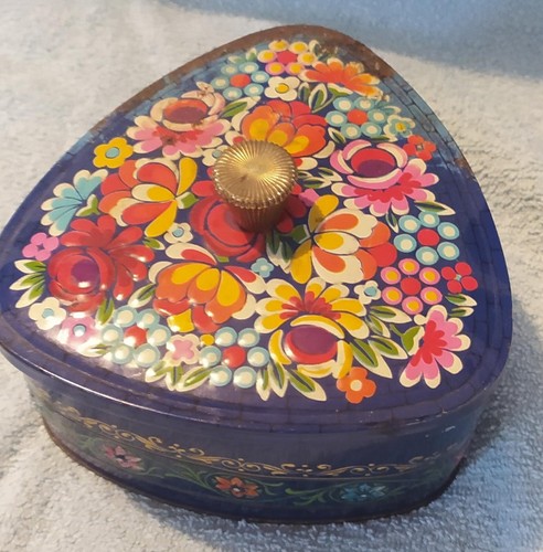 Scatola latta vintage da - scatola,