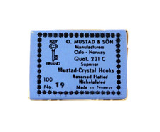 AMI MUSTAD CRYSTAL HOOKS - Ref