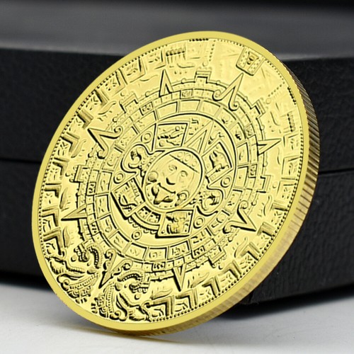 Messico calendario maya moneta - messico,