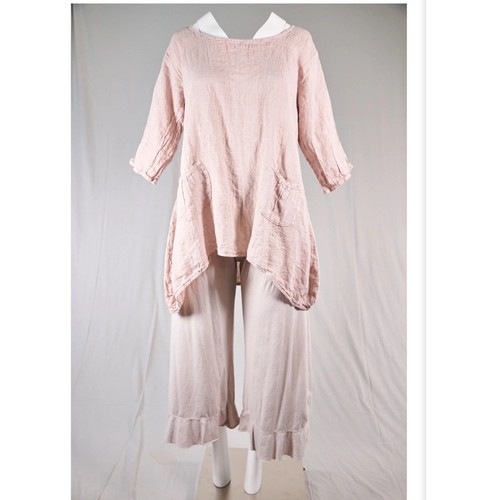 Top tunica lino - , naturale