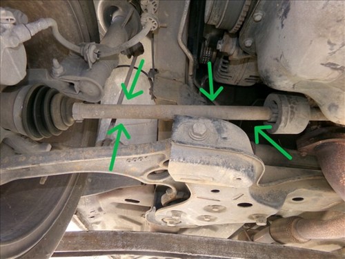 Semiasse anteriore destra fiat - semiasse,
